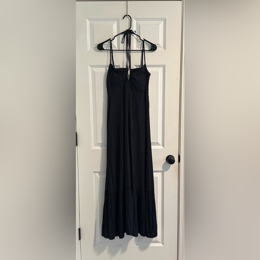 NWOT Lola & Sophie New York Keyhole Slip Maxi Dress size M